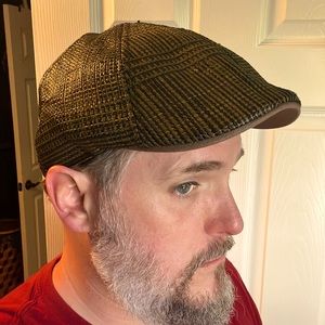 Goorin Bros straw duckbill cap